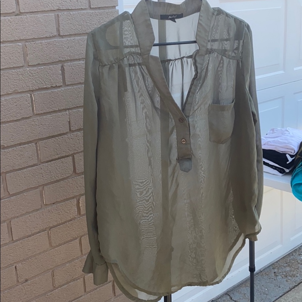 Sheer Tunic Top